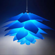 50 Cm Modern Lotus Chandelier Lighting Hanging Jigsaw Light Ceiling Lampshade Decor Indoor Lighting Chandeliers for Decor