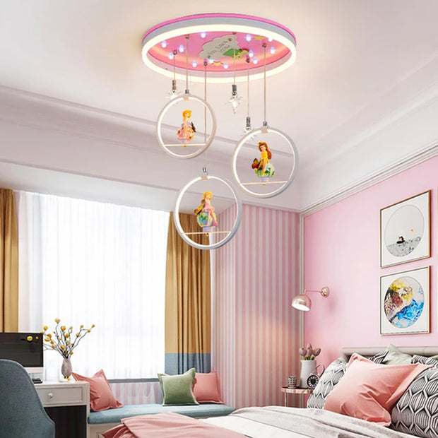 Modern Girl Kids Bedroom Decorative Dining Room Led Ceiling Lamps Pendant Lights Indoor Lighting Interior Lighting Ceiling Lamp