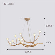 "Branch of Light" Chandelier (Vintage)