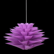 50 Cm Modern Lotus Chandelier Lighting Hanging Jigsaw Light Ceiling Lampshade Decor Indoor Lighting Chandeliers for Decor