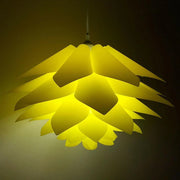 50 Cm Modern Lotus Chandelier Lighting Hanging Jigsaw Light Ceiling Lampshade Decor Indoor Lighting Chandeliers for Decor