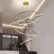 "Oblivion" Circle Ring Chandelier - Modern Miami Lighting And Decor