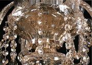 Miami Cognac Crystal Chandelier - Modern Miami Lighting And Decor