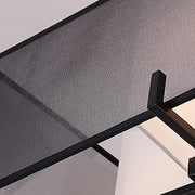Modern Brickell Fabric Chandelier - Modern Miami Lighting And Decor