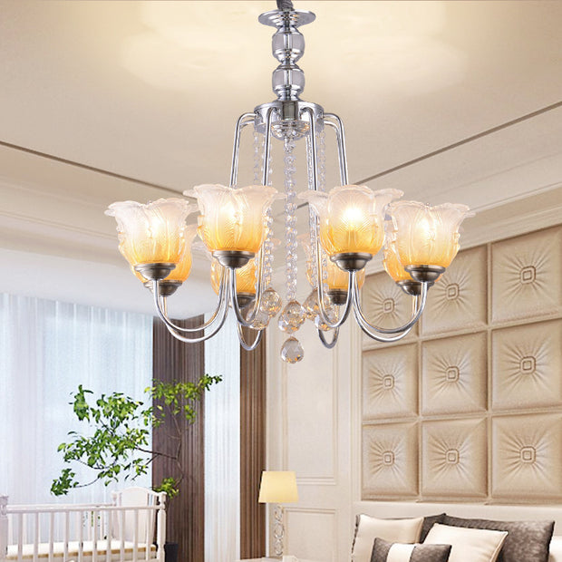 Flower Styled Chandelier - Modern Miami Lighting And Decor