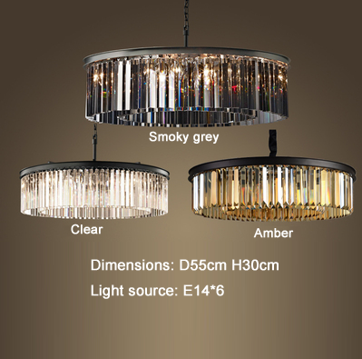 Show Room Style Crystal Chandelier - Modern Miami Lighting And Decor