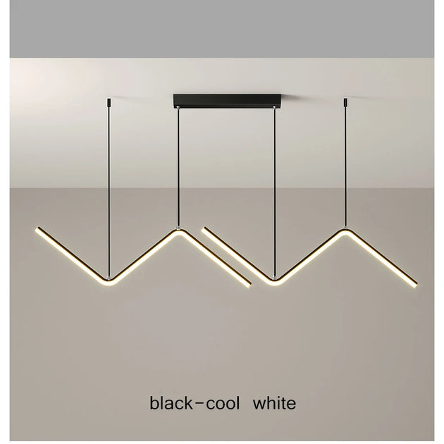 Sophisticated Wave Light Fixture – Modern Miami Lighting And Decor